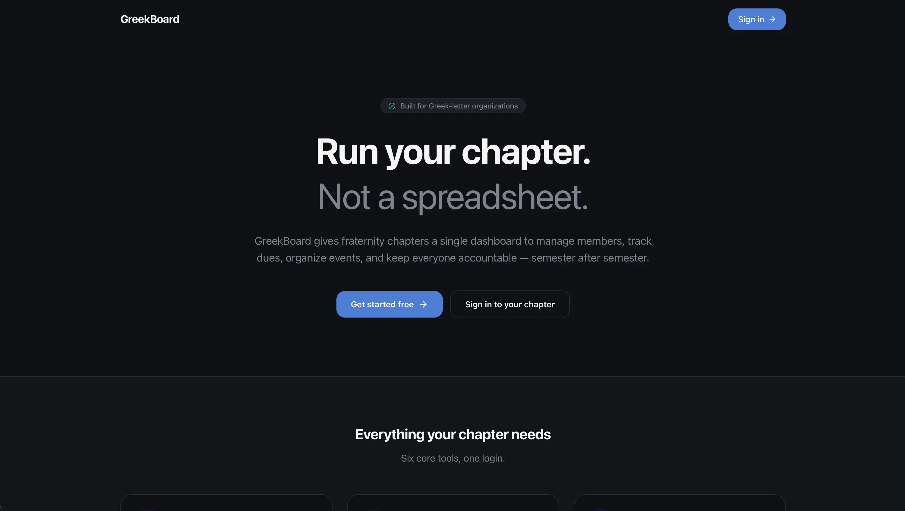 GreekBoard screenshot 1