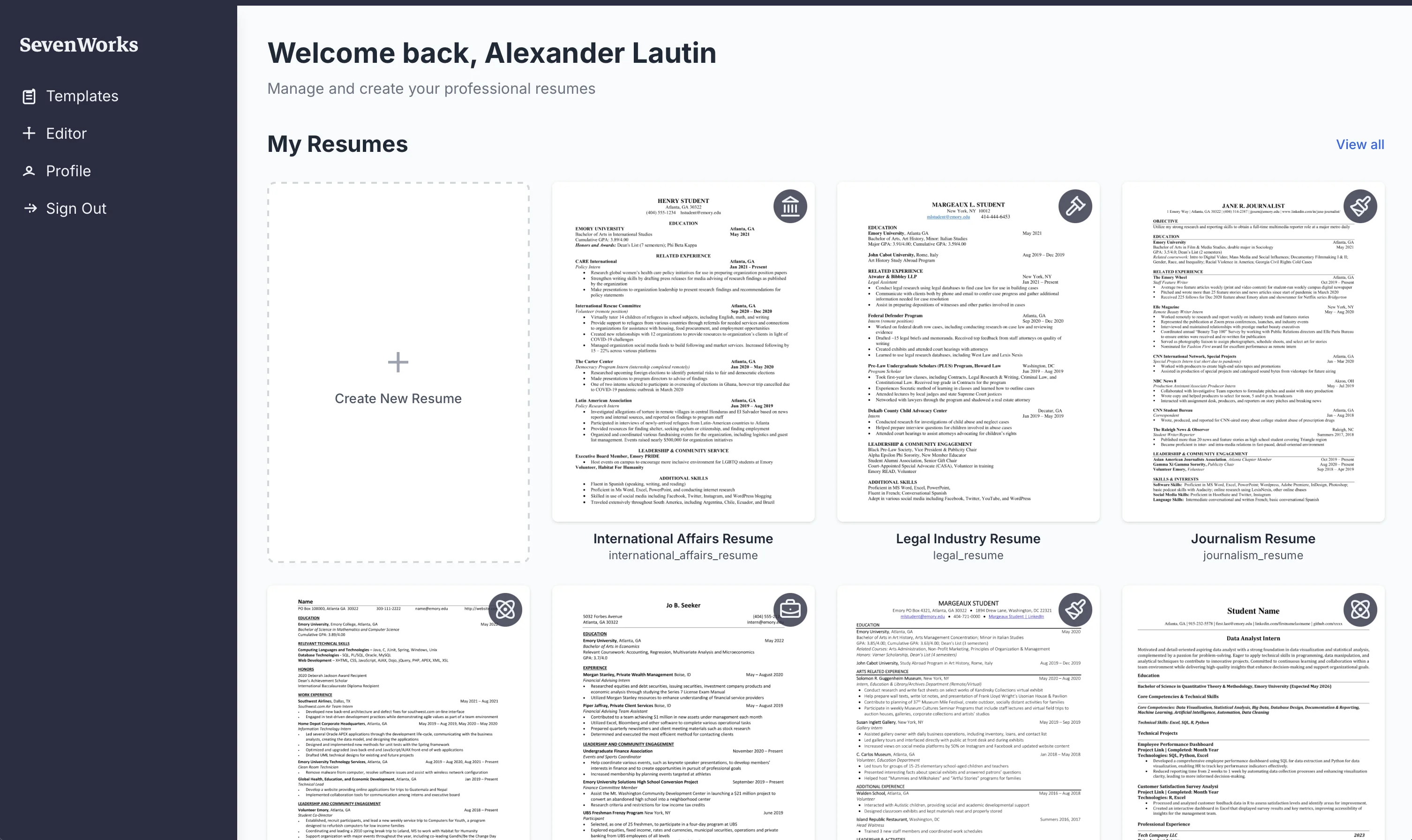 Sevenworks screenshot 3